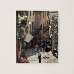 Italië, provincie Como, Bellagio. Salita 2 Legpuzzel