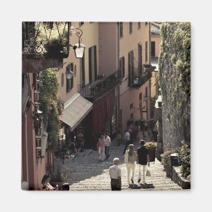 Italië, provincie Como, Bellagio. Salita 2 Magneet