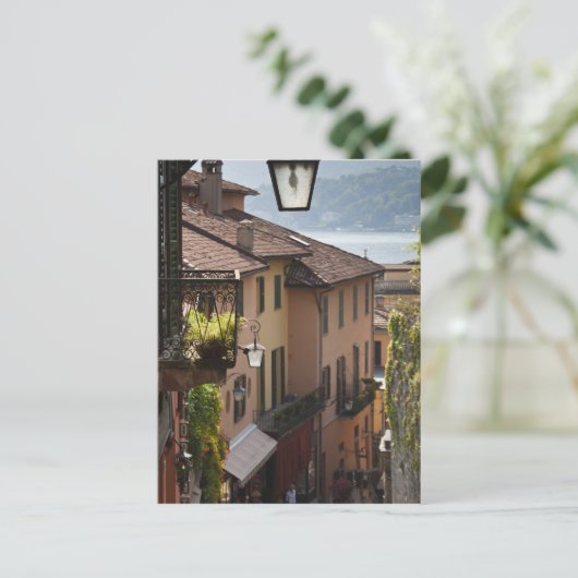 Italië, provincie Como, Bellagio. Salita Briefkaart (Staand voorkant)