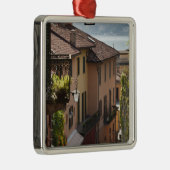 Italië, provincie Como, Bellagio. Salita Metalen Ornament (Rechts)