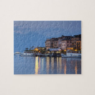 Italië, provincie Como, Bellagio. Uitzicht, Legpuzzel
