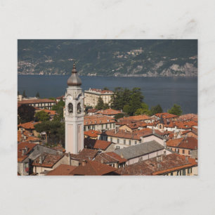Italië, Provincie Como, Menaggio. Gezicht op stad  Briefkaart