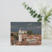 Italië, provincie Como, Menaggio. Uitzicht en 2 Briefkaart (Staand voorkant)