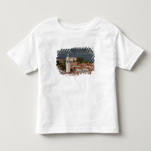Italië, provincie Como, Menaggio. Uitzicht en 2 Kinder Shirts
