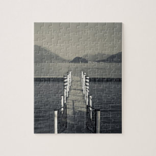 Italië, provincie Como, Tremezzo. Meersteiger. Legpuzzel