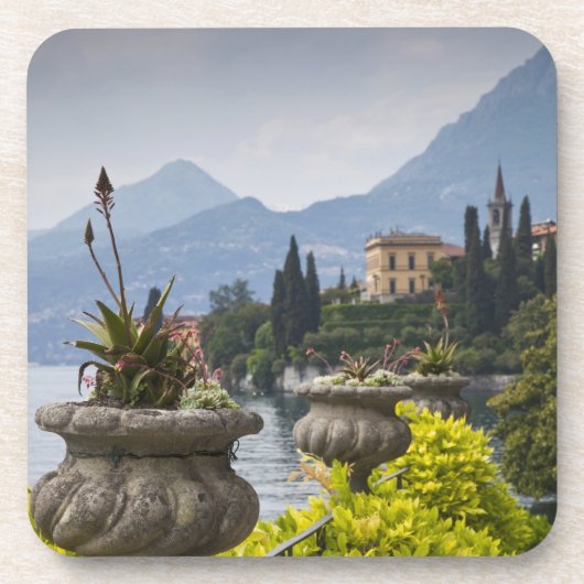 Italië, provincie Lecco, Varenna. Villa Monastero, Bier Onderzetter (Voorkant)