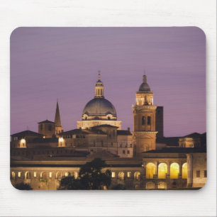 Italië, provincie Mantua, Mantua. Gezicht op de st Muismat
