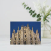 Italië, provincie Milaan, Milaan. de kathedraal va Briefkaart (Staand voorkant)
