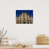 Italië, provincie Milaan, Milaan. de kathedraal va Poster (Keuken)