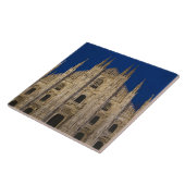 Italië, provincie Milaan, Milaan. de kathedraal va Tegeltje (Zijkant)