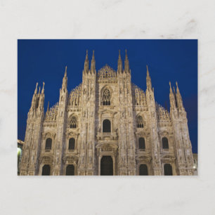 Italië, provincie Milaan, Milaan. Dom van Milaan, Briefkaart