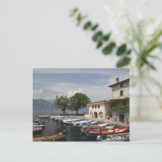 Italië, provincie Verona, Malcesine. Cassone oud Briefkaart (Staand voorkant)