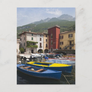 Italië, provincie Verona, Malcesine. Oude Cassone Briefkaart