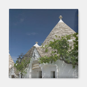 Italië, Puglia, Alberobello, Terra dei Trulli, 2 Magneet