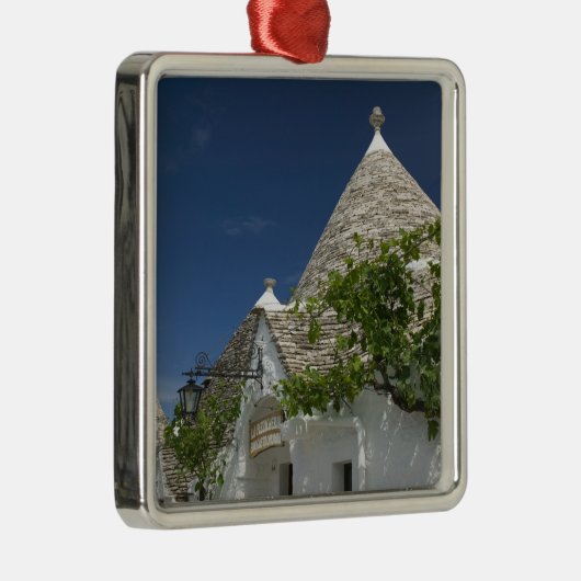 Italië, Puglia, Alberobello, Terra dei Trulli, 2 Metalen Ornament (Rechts)