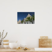 Italië, Puglia, Alberobello, Terra dei Trulli, 2 Poster (Keuken)