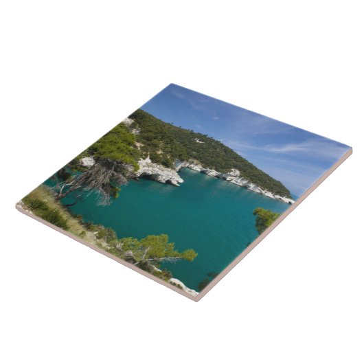 Italië, Puglia, Promontorio del Gargano, Testa Tegeltje (Zijkant)