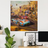 Italië Racing poster Art (Thuiskantoor)