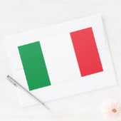 Italië Rechthoekige Sticker (Envelop)