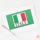 Italië Rechthoekige Sticker (Envelop)