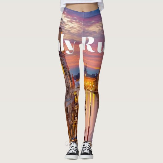 ITALIË REGELS, leggings voor de perfecte vrouwen (Voorkant)