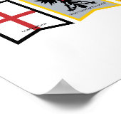 Italië Regio Flags Poster (Hoek)