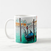 Italië Reis - waterverf VENICE souvenir Koffiemok (Links)