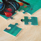 Italië Reis - waterverf VENICE souvenir Legpuzzel (Zijkant)