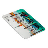 Italië Reis - waterverf VENICE souvenir Magneet (Rechterzijde)