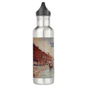 Italië Reis - waterverf VENICE souvenir Waterfles (Links)