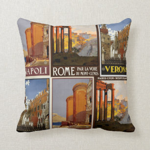 Italië reisbestemming  retro keepomwille kussen
