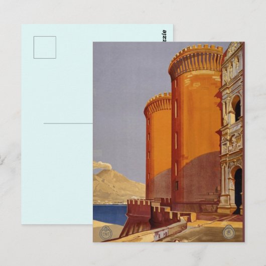  Italië reisbureau Briefkaart (Voorkant / Achterkant)