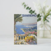  Italië reisbureau Briefkaart (Staand voorkant)