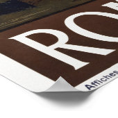  Italië reisbureau Poster (Hoek)