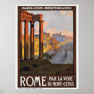 Italië reisbureau Poster
