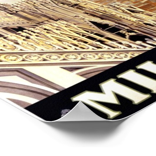  Italië reisbureau Poster (Hoek)