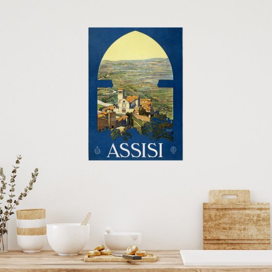  Italië reisbureau Poster (Keuken)