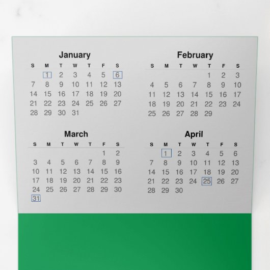 Italië Reiskalender 2024 Digitale Nomad Bezoeker Drieluik Programma (Binnenzijde eerst)