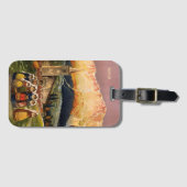  Italië Reismonogram op maat Bagagelabel (Voorkant (horizontaal))