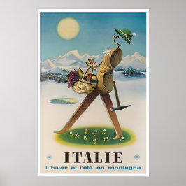 Italië Reisposter Italiaanse Kunst Wandelprints Poster