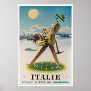 Italië Reisposter Italiaanse Kunst Wandelprints Poster
