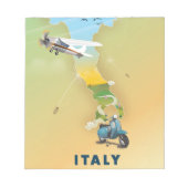 Italië Reisposter. Notitieblok (Voorkant)