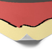 Italië, reisposter poster (Hoek)