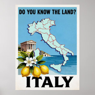 Italië Reisposter Poster