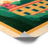 Italië reisposter poster (Hoek)