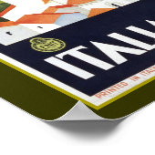 Italië Reisreclame Poster (Hoek)