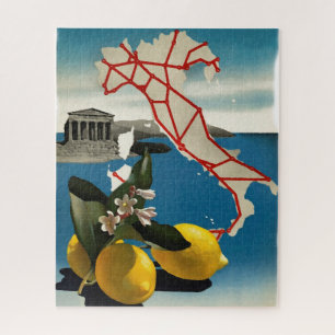 Italië - reisroutekaart & emons Legpuzzel