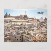 Italië reistoerisme in de binnenvaart briefkaart (Voorkant)