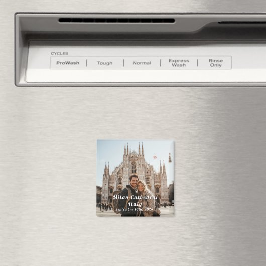 Italië Reizen Aangepaste Foto Souvenir Magneet (Insitu (Vaatwasser))