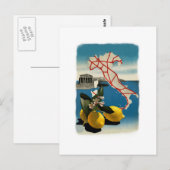  Italië reizen Briefkaart (Voorkant / Achterkant)